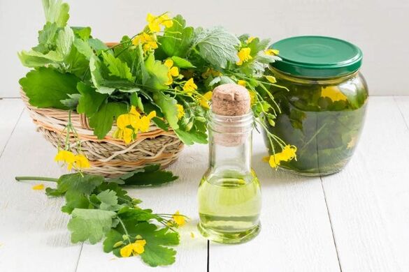 Popular remedies against the mushroom