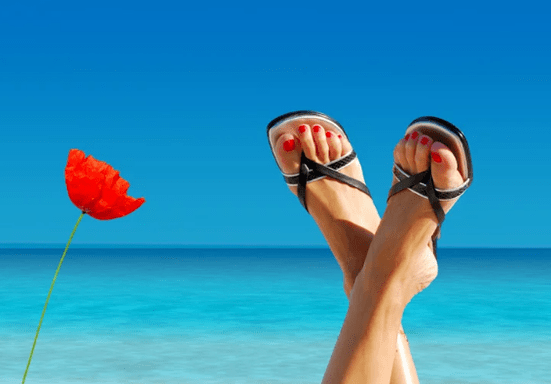 Pedicure - The key to the absence of mushrooms